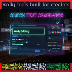 G̵̡̛l̶͓̈́i̷̬͝t̴̰̚c̶̹̿h̴͎̏ Text Generator