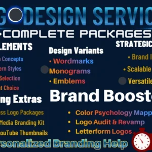 Professional Modern Logo Design and Brand Identity for Your Business