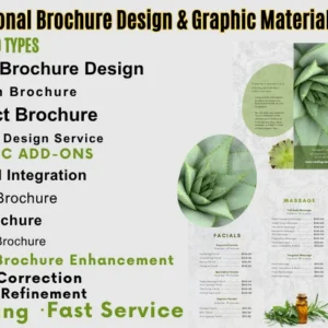 Professional Brochure Design & Graphic Materials | Wally