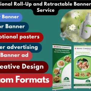 Professional Roll-Up and Retractable Banner Design Service