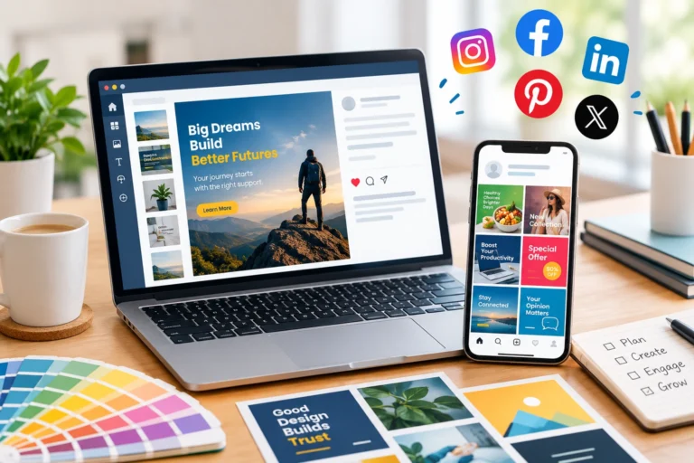 Read more about the article Social Media Design for Business Growth: Tips That Work