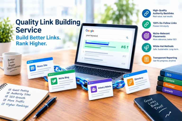 Read more about the article Why Your Site Isn’t Ranking: Quality Link Building