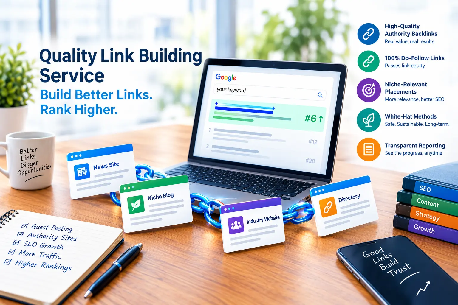 Read more about the article Why Your Site Isn’t Ranking: Quality Link Building